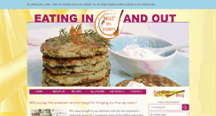 Desktop Screenshot of eatinginandout.com